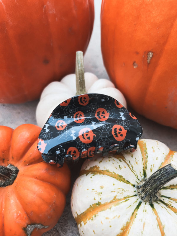 Halloween Pumpkin Claw Clip